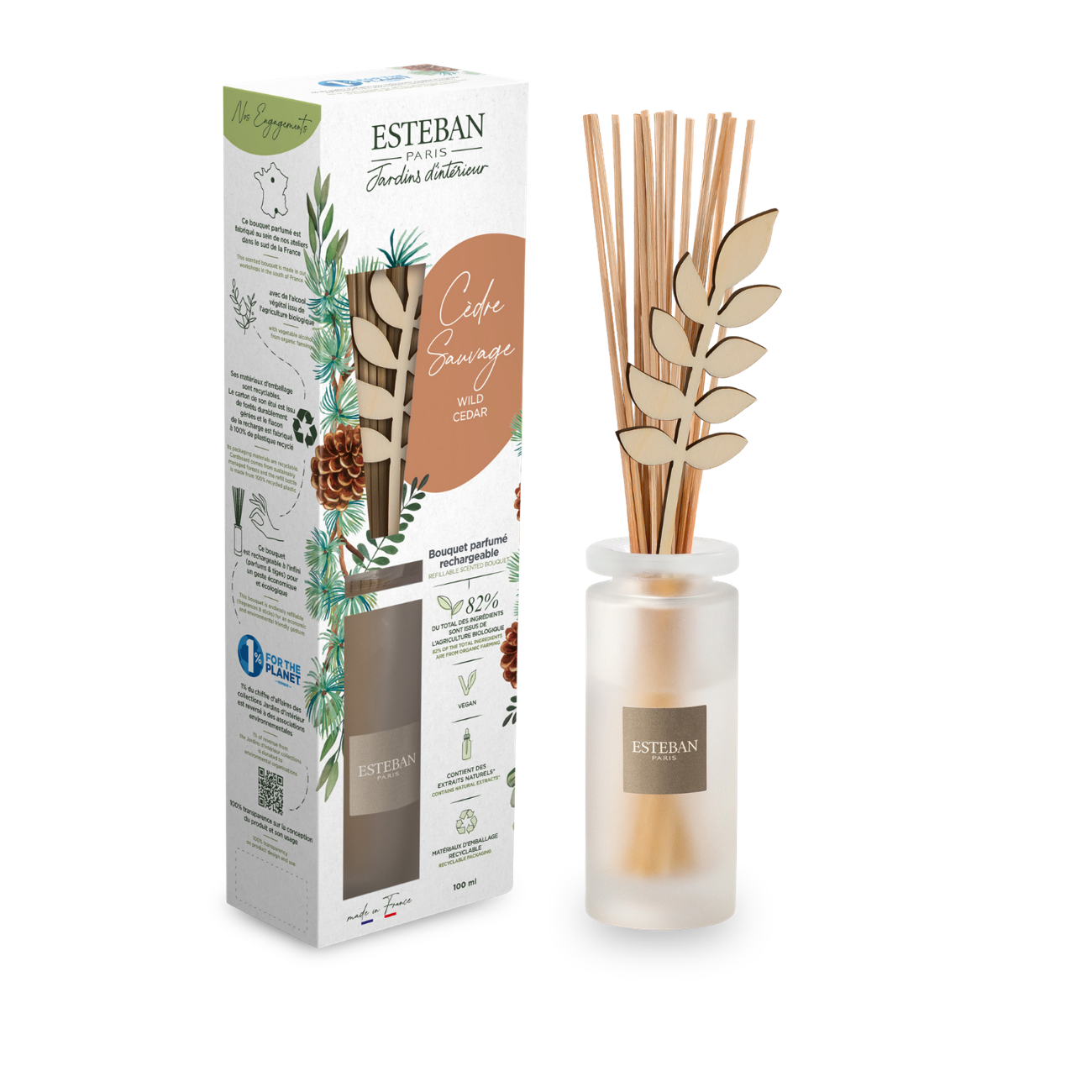 Duftbouquet – Wilde Zeder – nachfüllbar – 100 ml