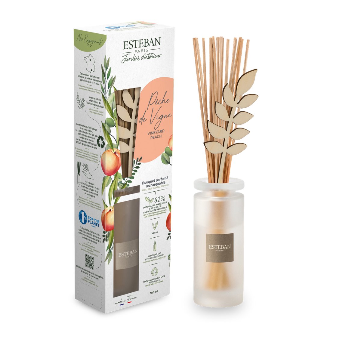 Duftbouquet – Weinrebenpfirsich – nachfüllbar – 100 ml
