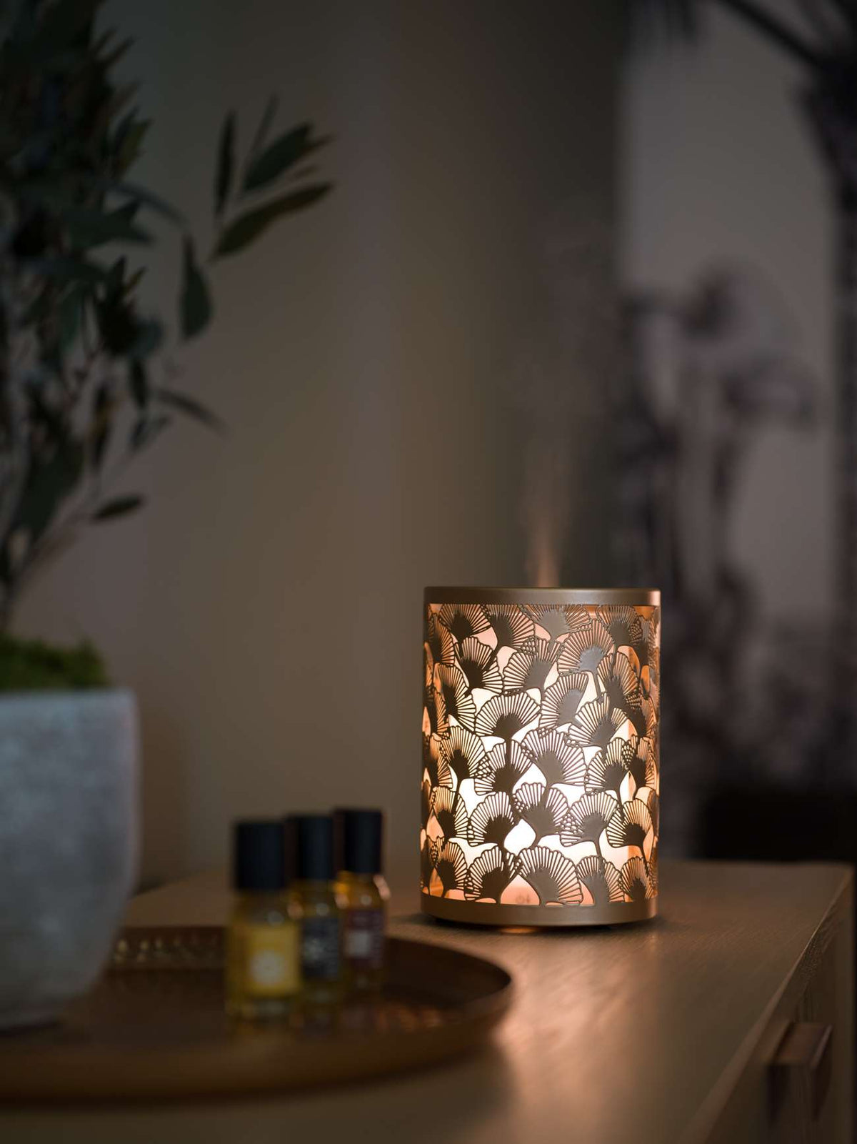 Duftnebel-Diffusor – Kupfer & Licht Edition