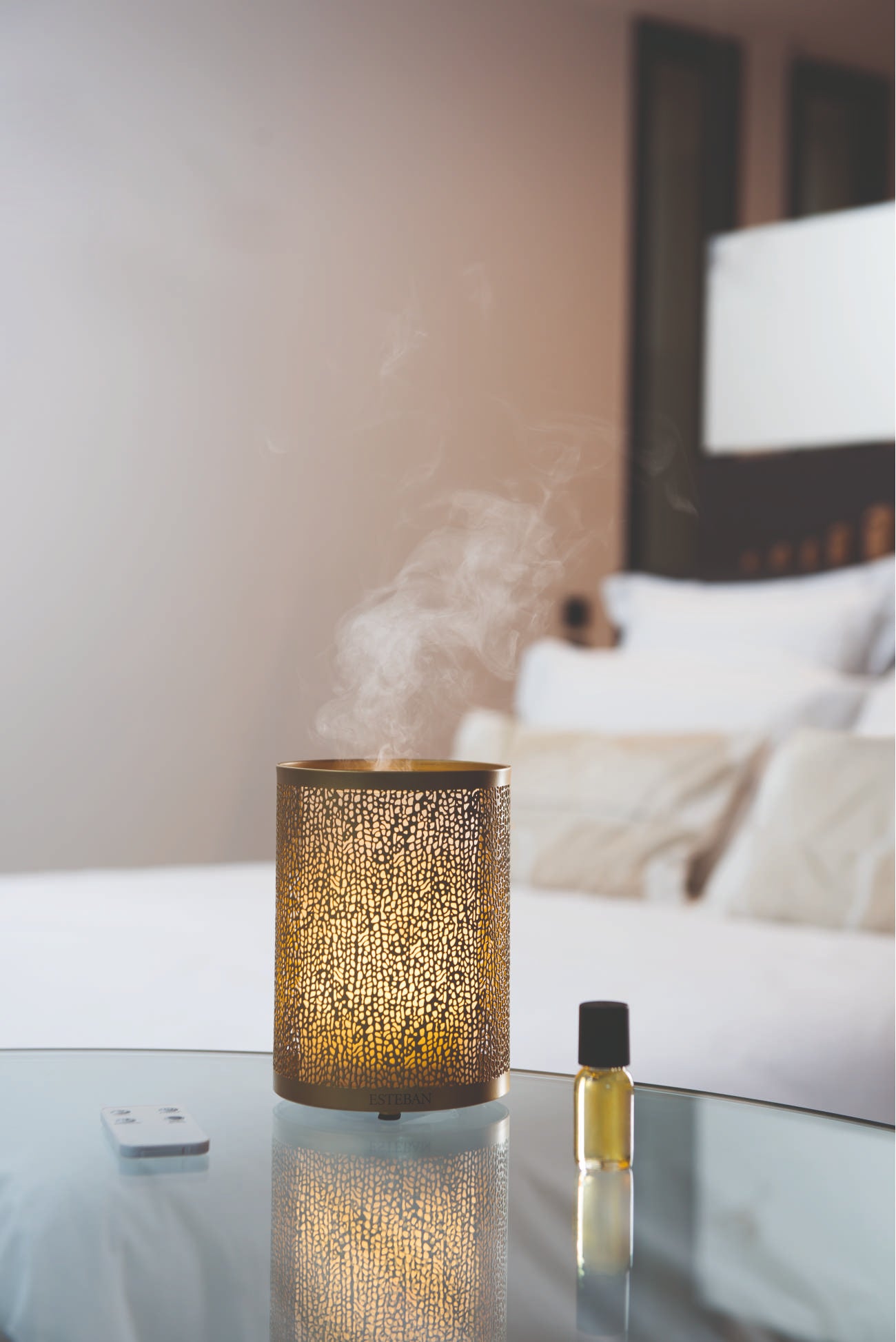 Duftnebel-Diffusor – Gold & Light Edition