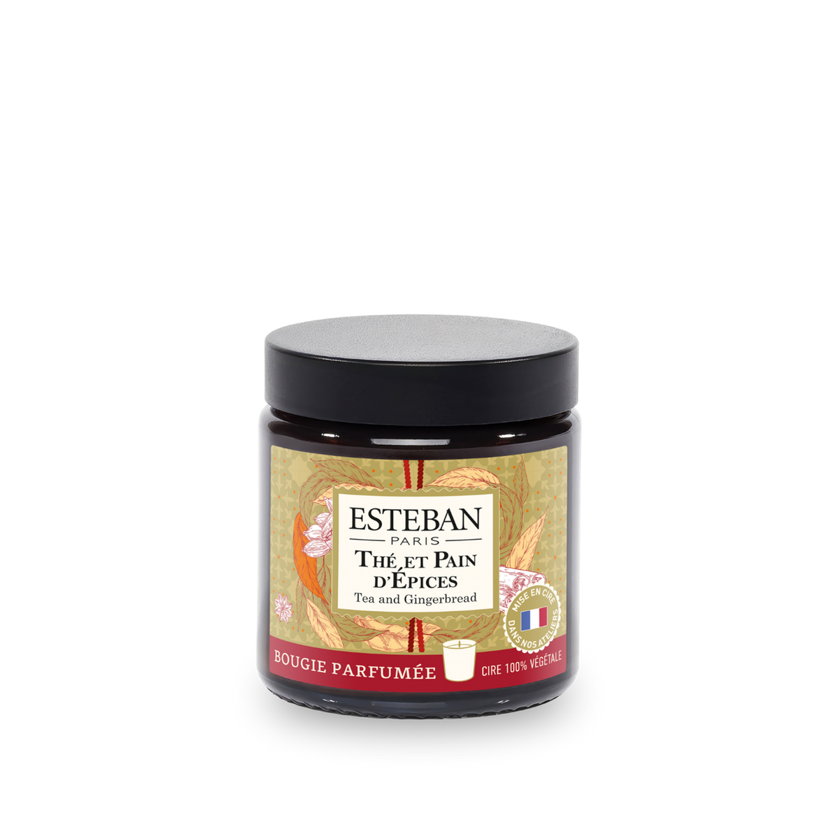 Candela-Parfüm in Vase – Tè e pan di zenzero – Edizione Limitata Natalizia – 90 g