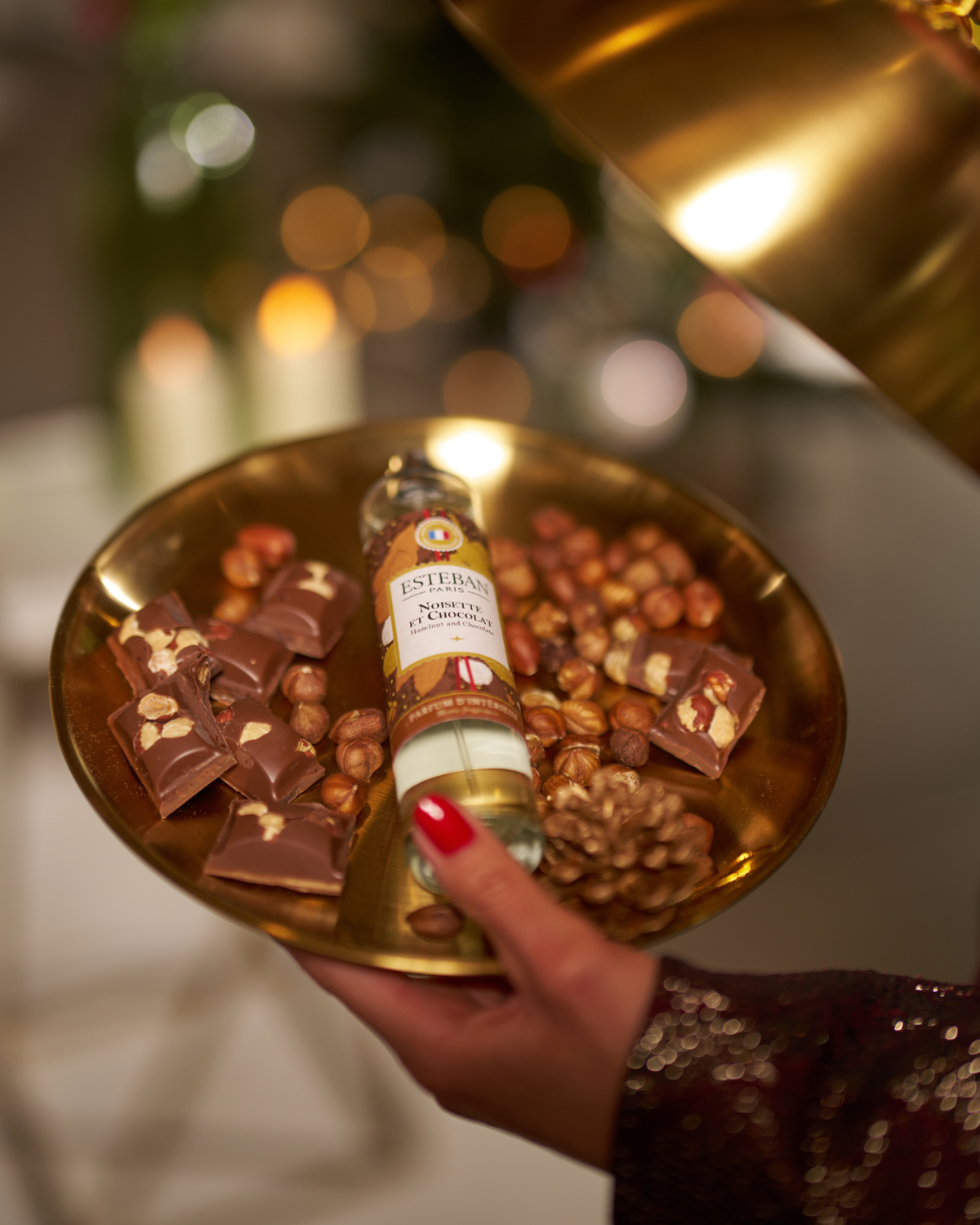 Raumspray - Nocciola e Cioccolato - Edizione limitata di Natale - 75 ml
