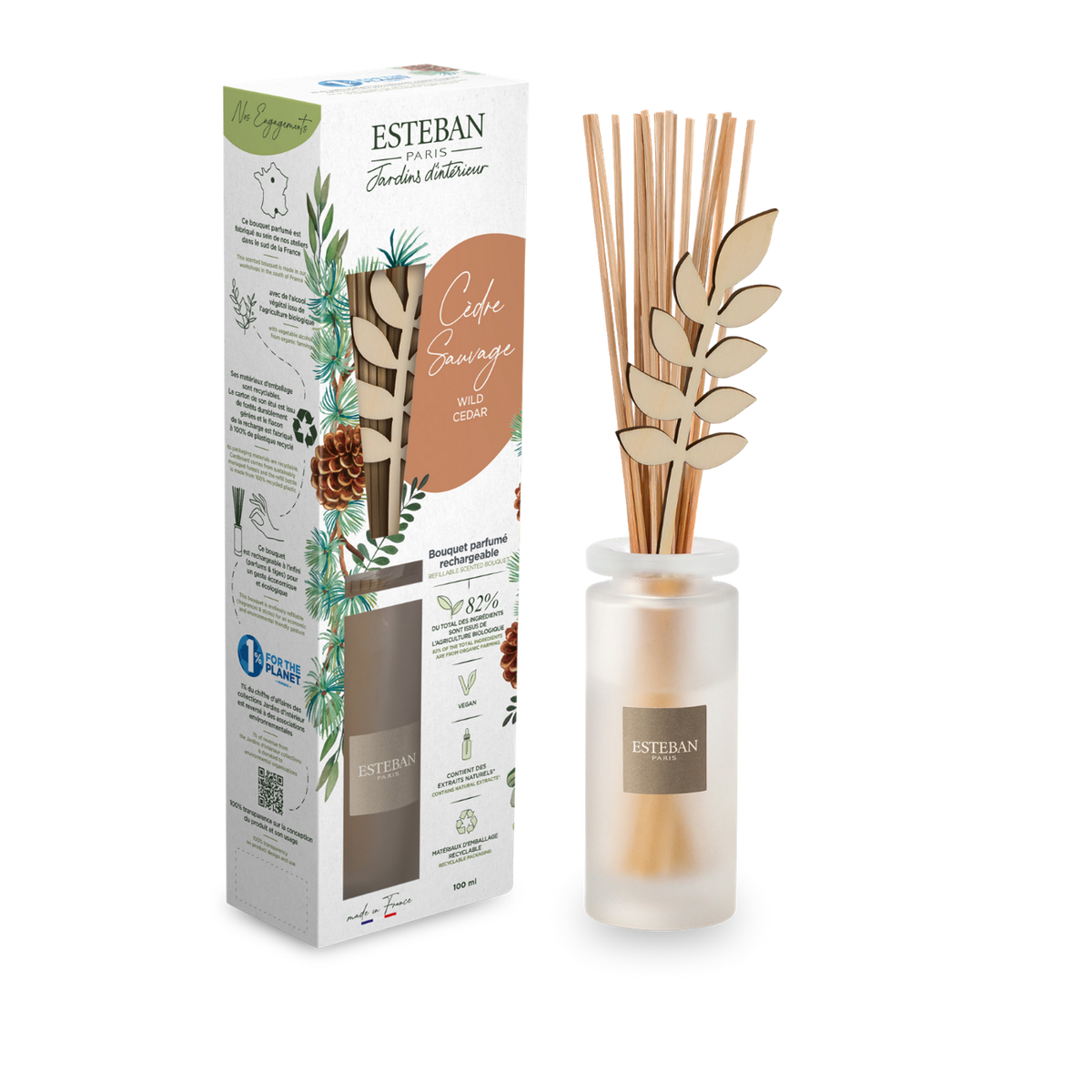 Duftbouquet – Wilde Zeder – nachfüllbar – 100 ml