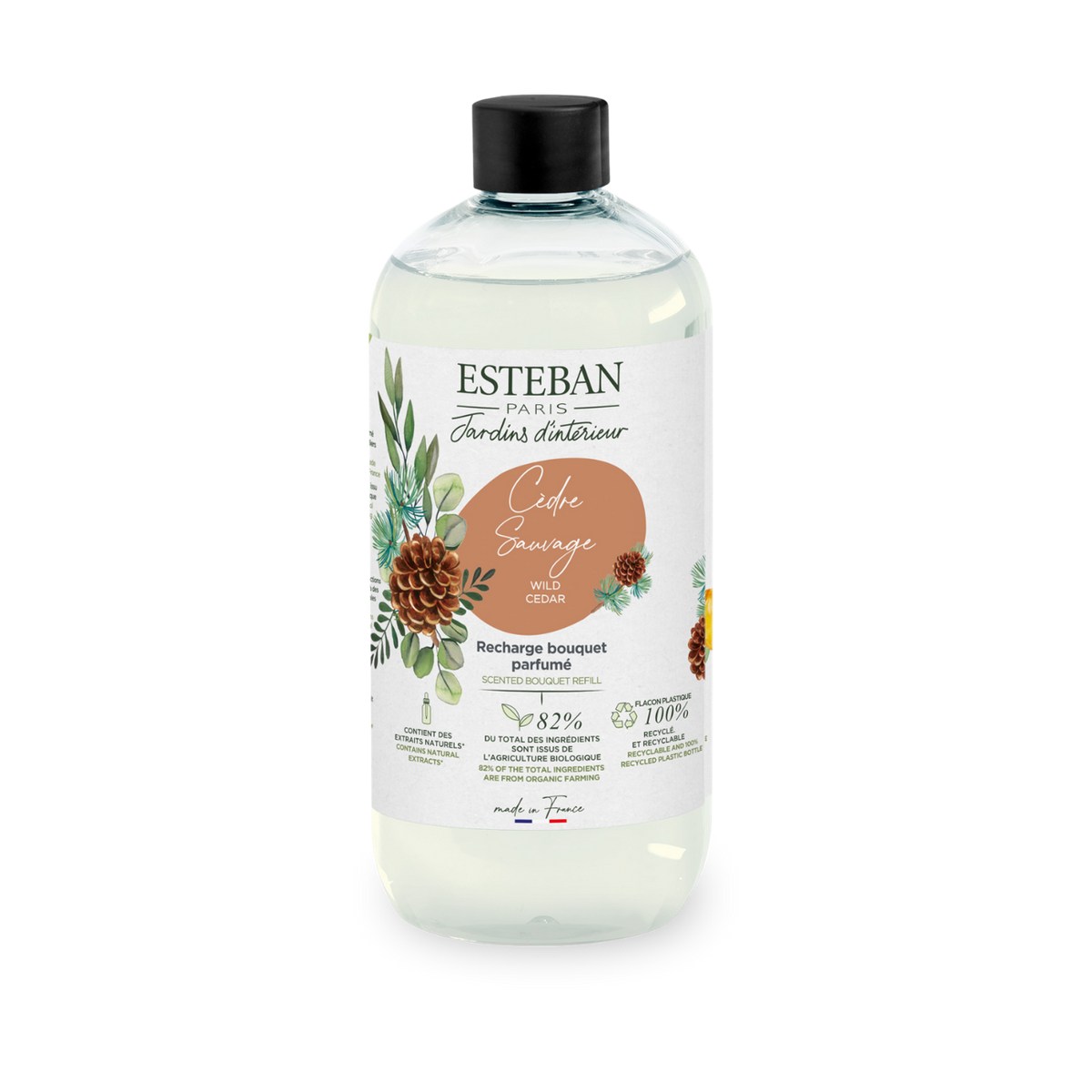 Nachfüllpackung für Duftstrauß – Wilde Zeder – 500 ml