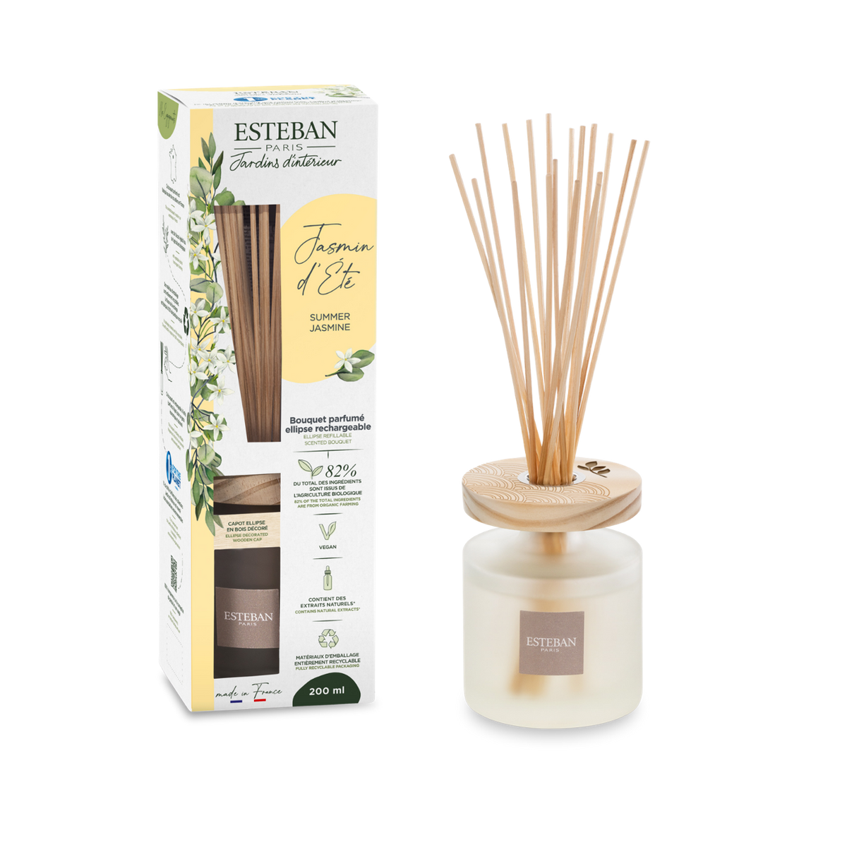 Ellipse Duftstrauß – Sommerjasmin – nachfüllbar – 200 ml