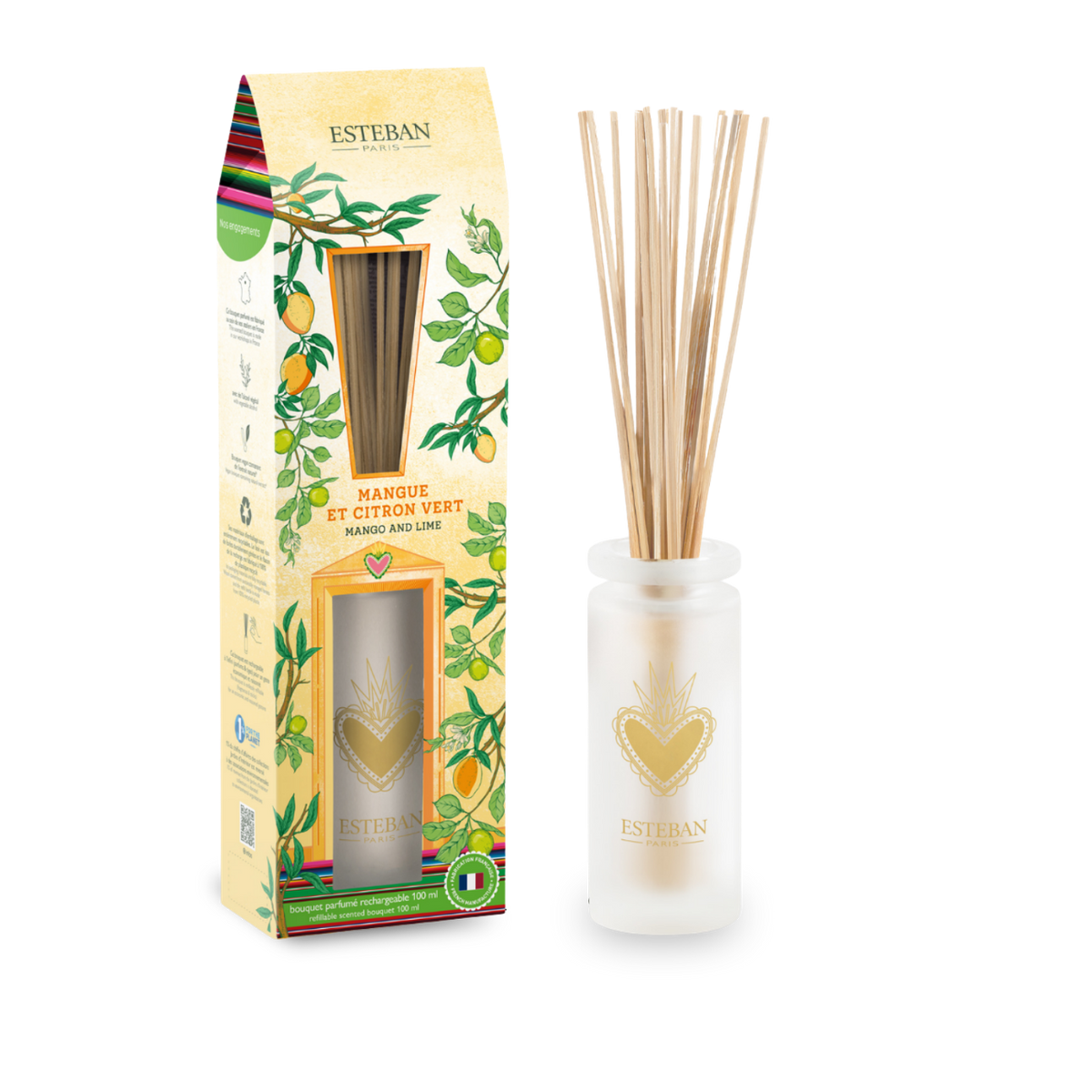 Duftstrauß – Mango und Limette – Nachfüllbar – 100 ml