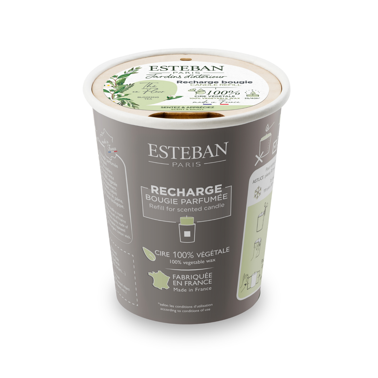 Duftkerzen-Nachfüllpackung – Blühender Tee – 180 g