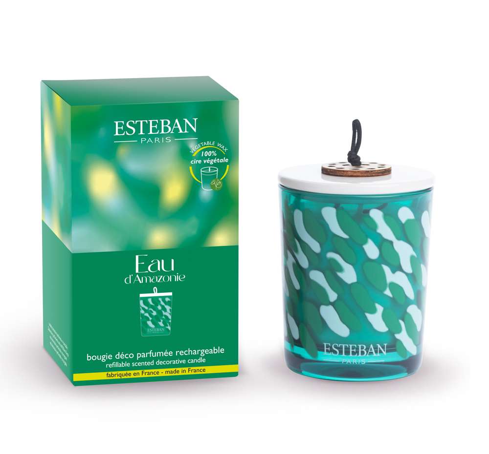 Duftkerze – Eau d'Amazonie – nachfüllbar – 180 g