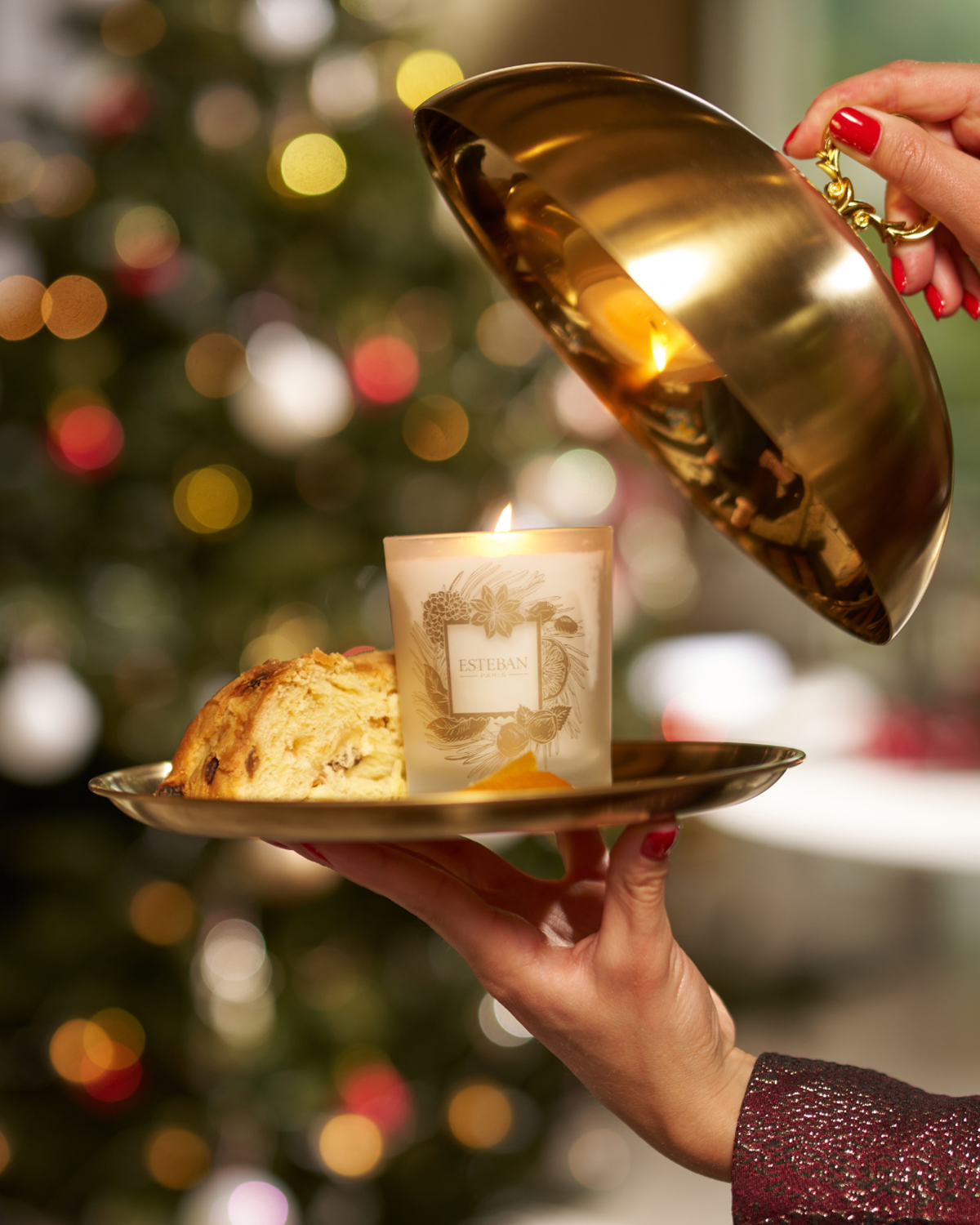 Candela Profumata - Panettone - limitierte Auflage von Natale - Ricaricabile - 180 g