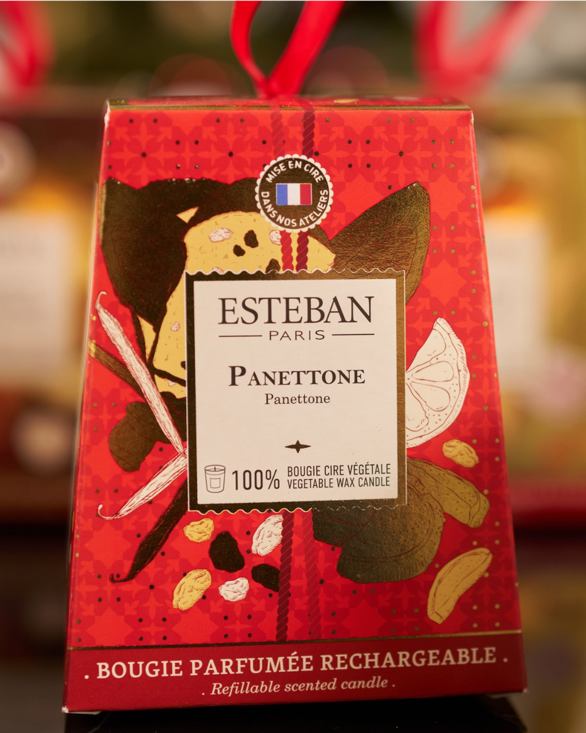 Candela Profumata - Panettone - limitierte Auflage von Natale - Ricaricabile - 180 g