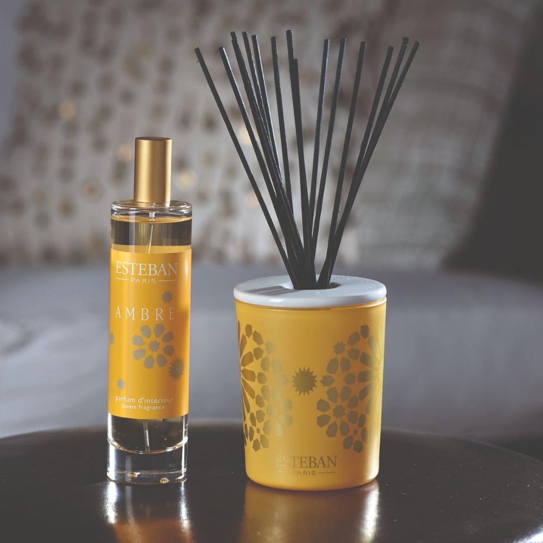 Dekorativer Duftstrauß – Ambre – nachfüllbar – 100 ml
