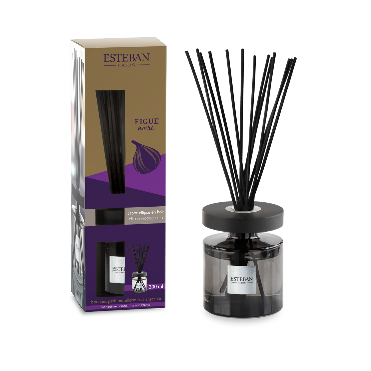 Ellipse Duftstrauß – Figue Noire – nachfüllbar – 200 ml