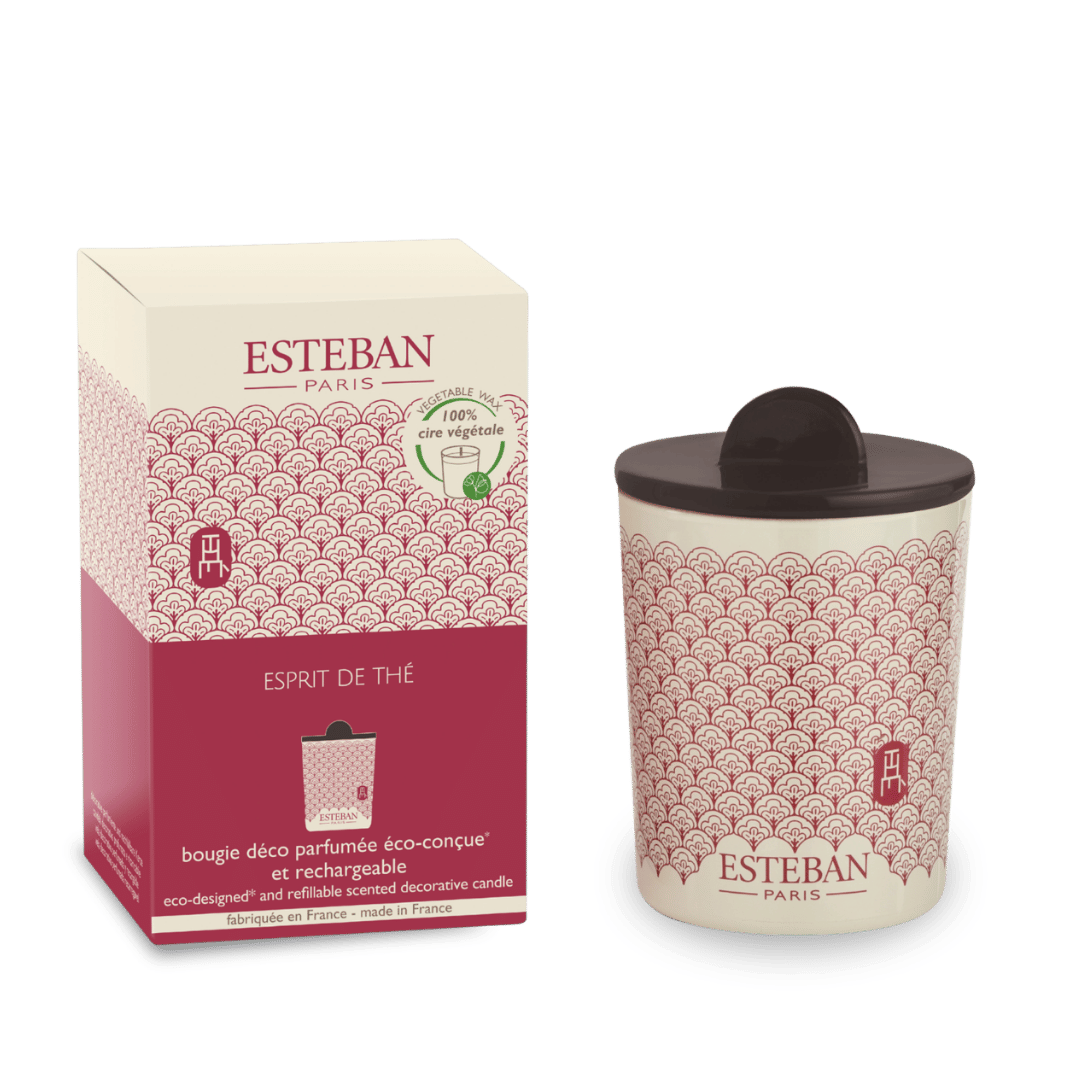 Dekorative Duftkerze – Esprit de Thé – nachfüllbar – 180 g