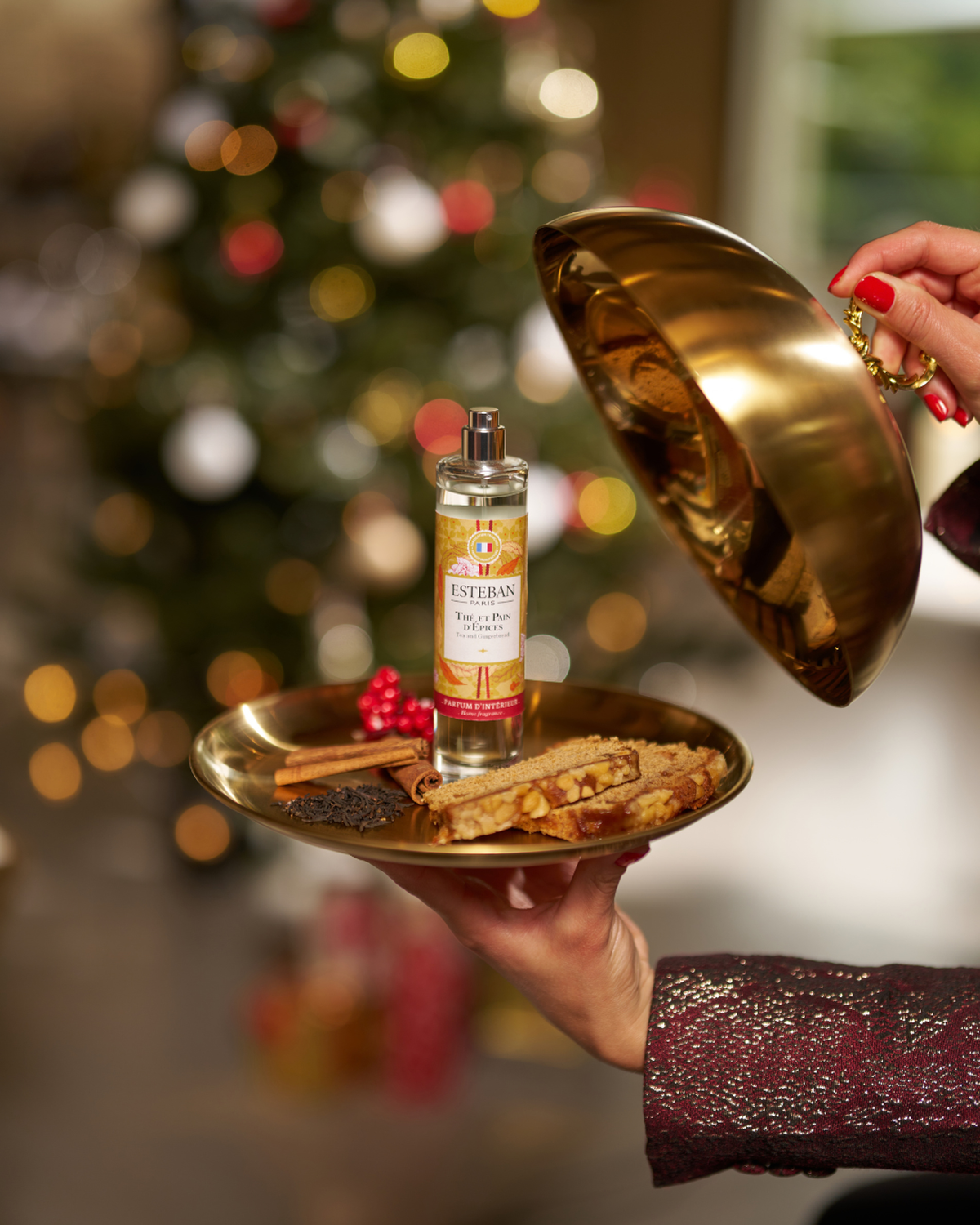 Raumspray – Tè e pan di zenzero – Edizione limitata di Natale – 75 ml